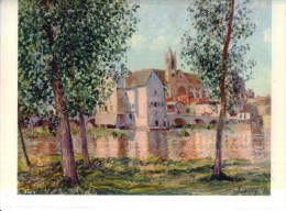 Alfred Sisley  1839-1899  Moret- Sur- Loing  Soleil Du Matin  1888  TBE - Andere & Zonder Classificatie