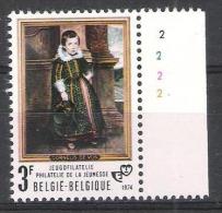 Belgie OCB 1724 (**) Met Plaatnummer 2. - 1971-1980