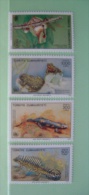 Turkey 1990 - Mint - Amphibians Frogs Salamander (Scott 2472/75 = 3.75 $) - Neufs