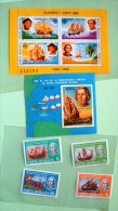 Romania 1992 - Mint - Discovery Of America - Ships - Colombus (Scott 3742, 3770/74 = 22 $) - Nuevos