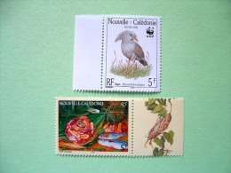 New Caledonia 1998/99 - Mint - Bird - Fishes Food (Scott 797, 832 = 2.45 $) - Nuovi