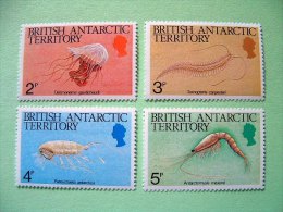 British Antarctic Territory (BAT) - 1984 - Mint - Marine Invertebrates (Scott 103/106) - Neufs