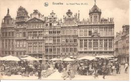 BRUXELLES LA GRAND PLACE ,JOUR DE MARCHE ,(FLEURS) REF 39314 - Markten
