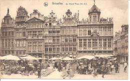 BRUXELLES LA GRAND PLACE ,JOUR DE MARCHE ,(FLEURS) REF 39314 - Marchés