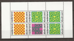 1973 Plaatfout NVPH 1042P Error, Variété, Abart, Variedade ""3 Van 30ct Postfris/MNH/** - Plaatfouten En Curiosa