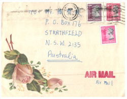 (PH 678) Hong Kong To Australia Letter Posted In 1993 - Covers & Documents