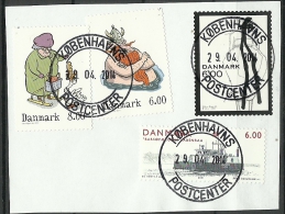 DENMARK Dänemark Danmark Cut Out Wikings Art Kunst Comics Schip O 2014 - Used Stamps