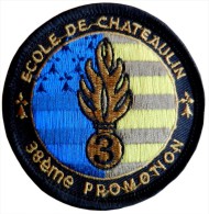 Gendarmerie - ESOG CHATEAULIN Rond Brodé 38ème Promotion - Politie & Rijkswacht