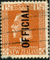 Pays : 362,1 (Nouvelle-Zélande : Dominion Britannique) Yvert Et Tellier N° : S  55 (o) - Officials