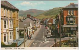 AK - Towyn Merioneth - High Street - Old Card - Merionethshire