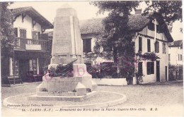 CAMBO LES BAINS  Monument Aux Morts Pour La Patrie - Cambo-les-Bains