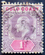 GOLD COAST 1902 1d King Edward VII Used - Gold Coast (...-1957)