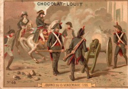Chromos Chocolat Louit Journée Du 13 Vendémiaiare 1795 - Louit