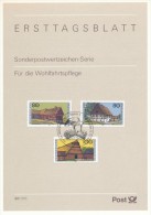 BRD / First Day Sheet (1995/32) 53111 Bonn 1: Vernacular Architecture; Stork, Stork's Nest - Storchenvögel