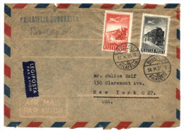Ungheria 1952 Y.T. 102/03 On Cover  - PP0063 - Lettres & Documents