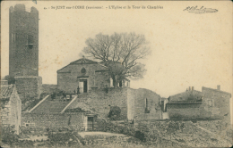 42 SAINT JUST SAINT RAMBERT / Saint Just Sur Loire, L'Eglise Et La Tour De Chambles / - Saint Just Saint Rambert