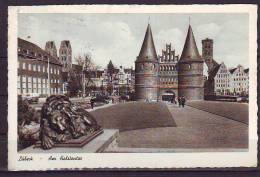 Lübeck,Am Holstentor - Lübeck