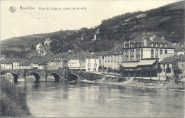 BOUILLON ..-- FELDPOST . Pont De Liège . Centre Ville . 1918 Vers Allemagne . Voir Verso . - Bouillon