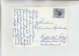 LIECHTENSTEIN, 1955, Sportserie II, Michel 336. Zumstein 280, Einzelfrankatur Nach Wuppertal - Lettres & Documents