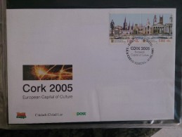 Ireland 2005 Cork European Capital Of Culture FDC - Ongebruikt