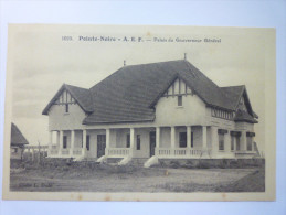 POINTE-NOIRE  (Congo)  :  Palais Du  GOUVERNEUR  GENERAL   - Pointe-Noire