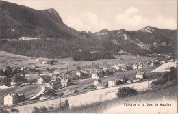 SUISSE VALLORBE ET LA DENT DE VAULION PANORAMA - Vallorbe