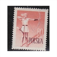 ARCHERY BOGENSCHIEßEN Tir à L'arc  POLEN POLOGNE POLAND 1959 MNH MI 1087 Sport - Bogenschiessen