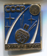 Space, Cosmos, Spaceship, Space Programe - Soviet Union, Russia, LUNA, Pin, Badge - Raumfahrt