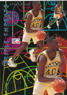 Basket, NBA, Triple Threats, Fleer' 94-95 : SHAWN KEMP, DAVID ROBINSON - 1990-1999