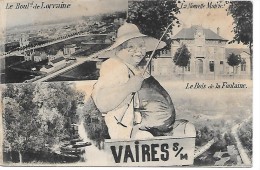 VAIRES SUR MARNE - Le Boulevard De Lorraine Et Le Bois De La Fontaine - Pêcheur - Vaires Sur Marne