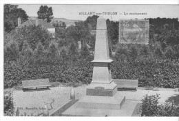 Aillant-sur-Tholon (89) - Le Monument. Bon état, A Circulé. - Aillant Sur Tholon