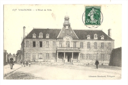 Cp, 59, Valognes, L'Hôtel De Ville, Voyagée 1909 - Autres & Non Classés