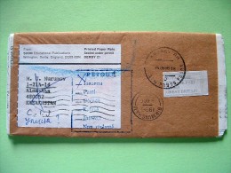 England 1996 Cover Sent Kazakhstan And Returned Because Adress Not Found - Lettres & Documents