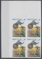 2008.123 CUBA 2008 MNH IMPERFORATED PROOF BLOCK 4. 45 ANIV GUARDAFRONTERAS. GUARD COST. - Imperforates, Proofs & Errors