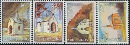 LM0673 Luxembourg 1991 States Chapel 4v MNH - Nuevos