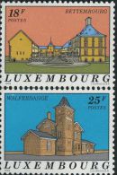 LM0675 Luxembourg 1992 Scenery Castle 2v MNH - Nuevos