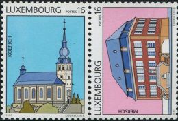 LM0693 Luxembourg 1997 Scenery Castle 2v MNH - Neufs