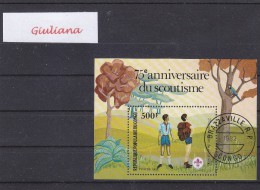 Rep. Pop. Du Congo 1982 - Yt BF/29 Used  75^ Ann. Scout - Used Stamps