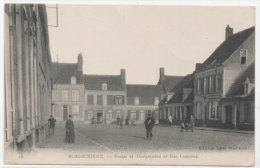 HONDSCHOOTE - Postes Et Télégraphes Et Rue Coppens       (70608) - Hondshoote