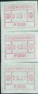 LM0727 Luxembourg 1988 Electronic Stamps 3v MNH - Nuevos