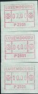 LM0727 Luxembourg 1988 Electronic Stamps 3v MNH - Neufs