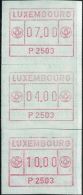 LM0729 Luxembourg 1988 Electronic Stamps 3v MNH - Nuevos