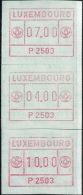 LM0729 Luxembourg 1988 Electronic Stamps 3v MNH - Neufs