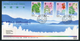 1988 Hong Kong China Trees Day First Day Cover - FDC