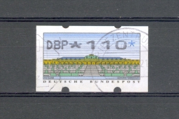 1996   N° 2 DBP * 110 *  DISTRIBUTEURS OBLITÉRÉ YVERT TELLIER 2.00 € - Roller Precancels