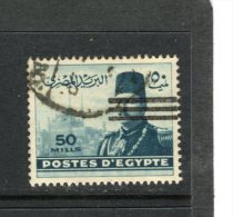 EGYPTE - Y&T N° 341° - Farouk - Usados