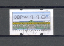 1996   N° 2 DBP * 110 *  DISTRIBUTEURS OBLITÉRÉ YVERT TELLIER 2.00 € - Roller Precancels