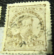 Portugal 1882 King Luis Telegraph 25r - Used - Usati