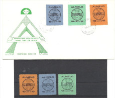 1970 Stadtpost ALMELO FDC  Und Postfrisch - Autres & Non Classés