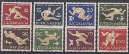Yugoslavia Republic 1956 Sport Olympic Games Melbourn Mi#804-811 Mint Never Hinged - Ungebraucht